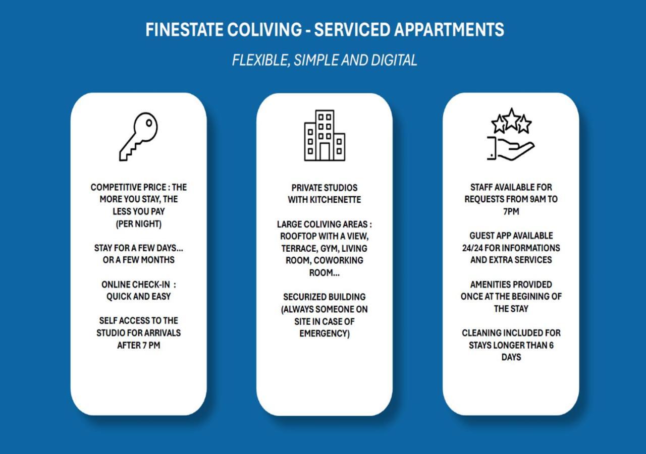 Hotel Finestate Coliving Mairie D'Issy Esterno foto
